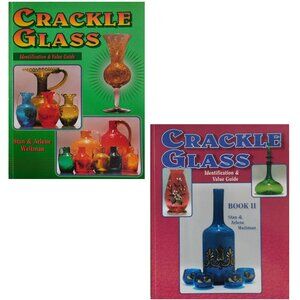 Crackle Glass Identification & Value Guide Set by
